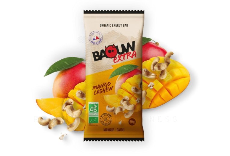 Baouw Barre ?nerg?tique bio Extra - Olive - Cajou Mango - Cashew