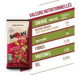 Baouw Barretta energetica bio Extra - Lampone - Pistacchio