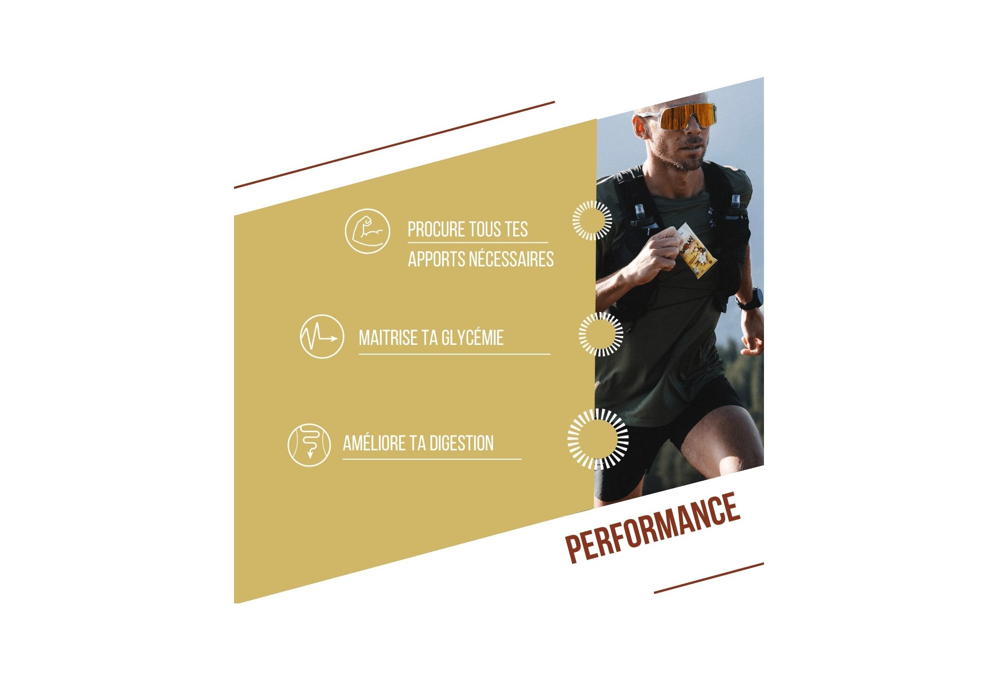 Baouw Barre ?nerg?tique bio Extra - Vanille - Macadamia