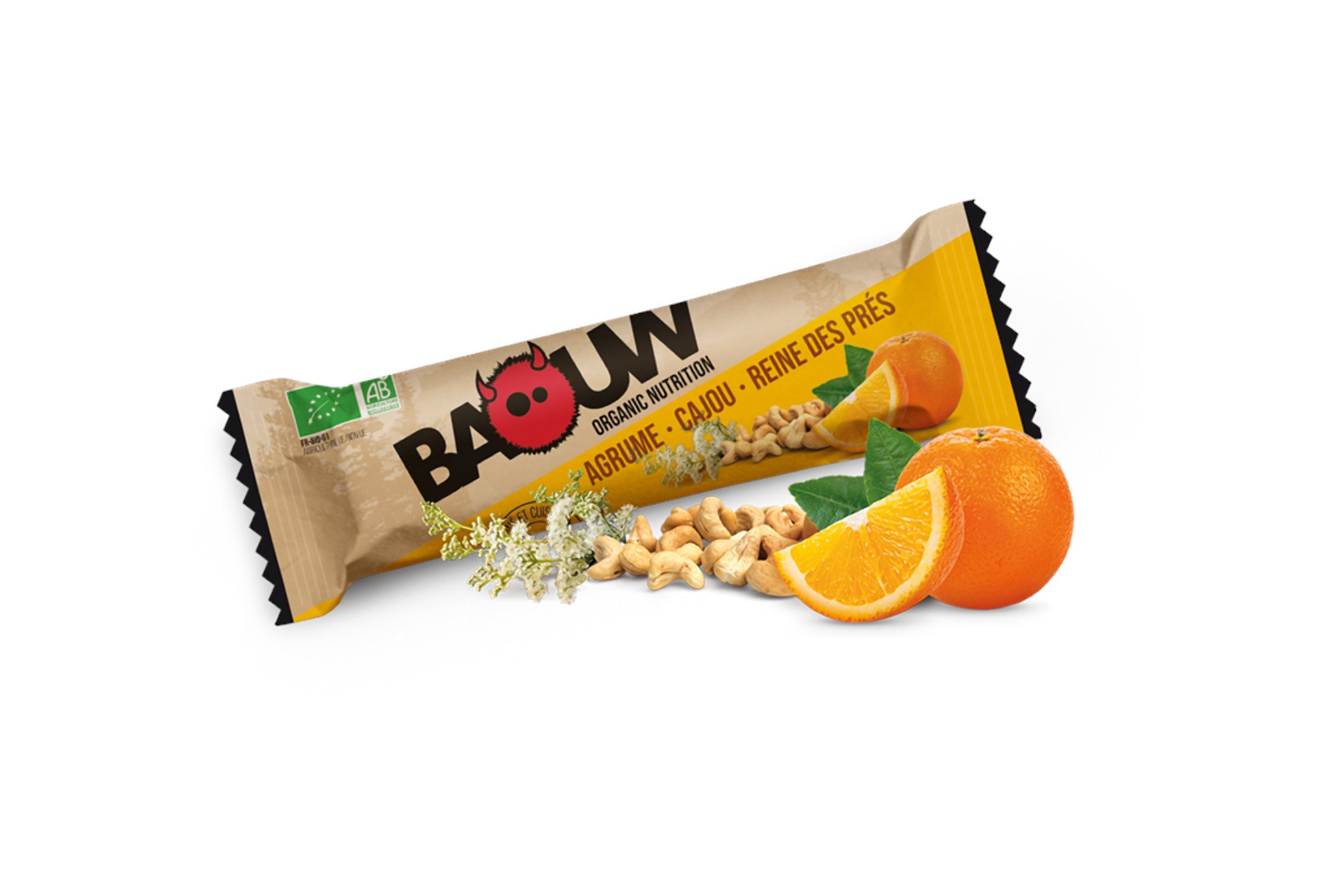 Baouw barrita energ�tica bio C�tricos Anacardos y Pimienta de Jamaica