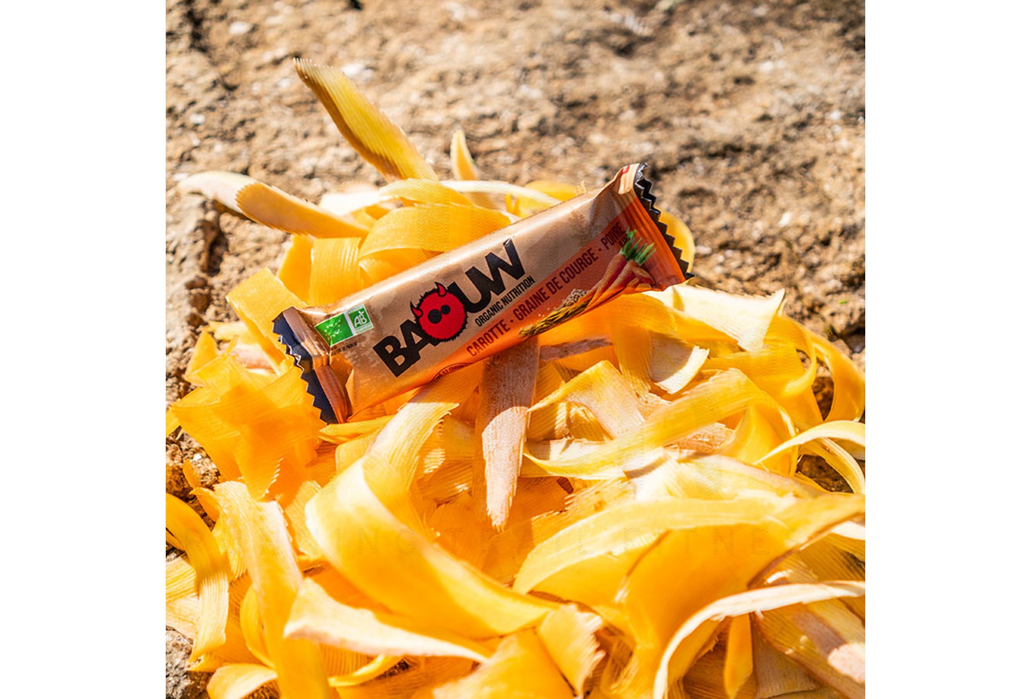 Baouw barrita energ�tica bio Zanahoria, Pepitas de calabaza y Pimienta blanca
