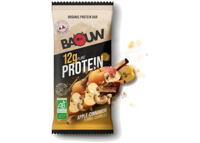 Barre protéinée bio pomme cannelle