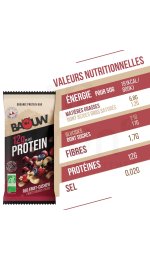 Baouw Barre prot�in�e bio fruits rouges cajou