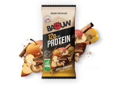 Barre protéinée bio pomme cannelle