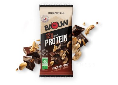 Barre protéinée bio chocolat cacahuètes