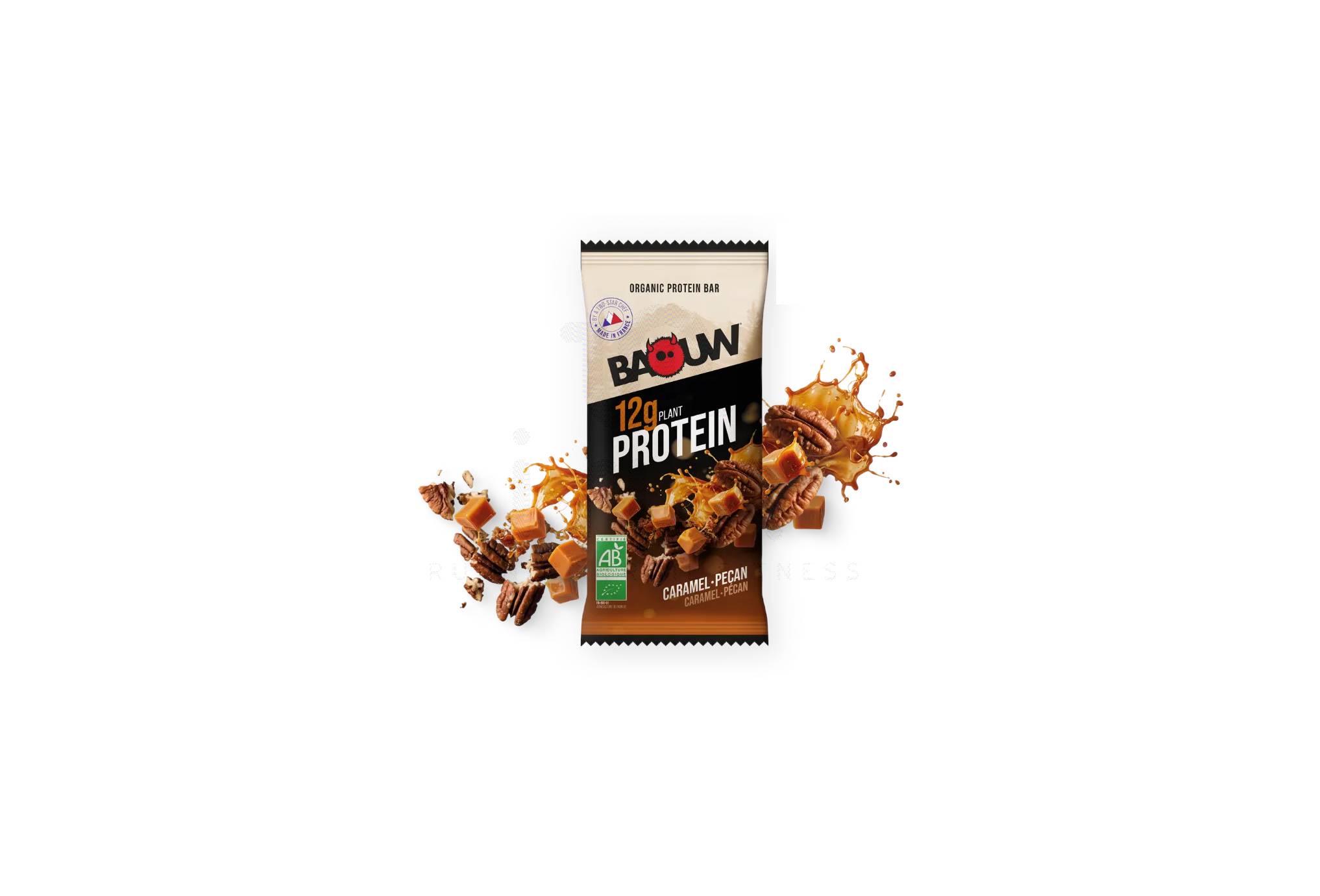 Baouw Barra proteica bio caramelo noz-pec�