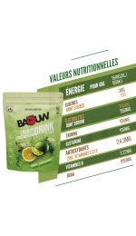 Baouw Boisson isotonique Citron - Fleur de sureau 585 g