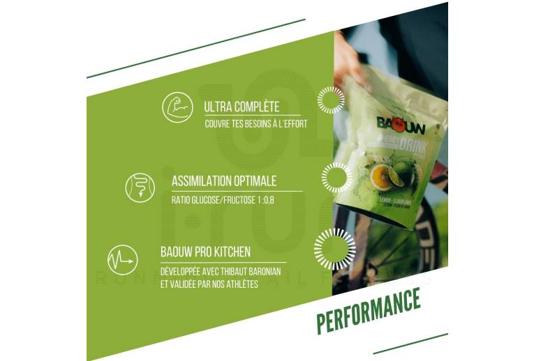 Baouw Isotonic drink Lemon - Elderflower