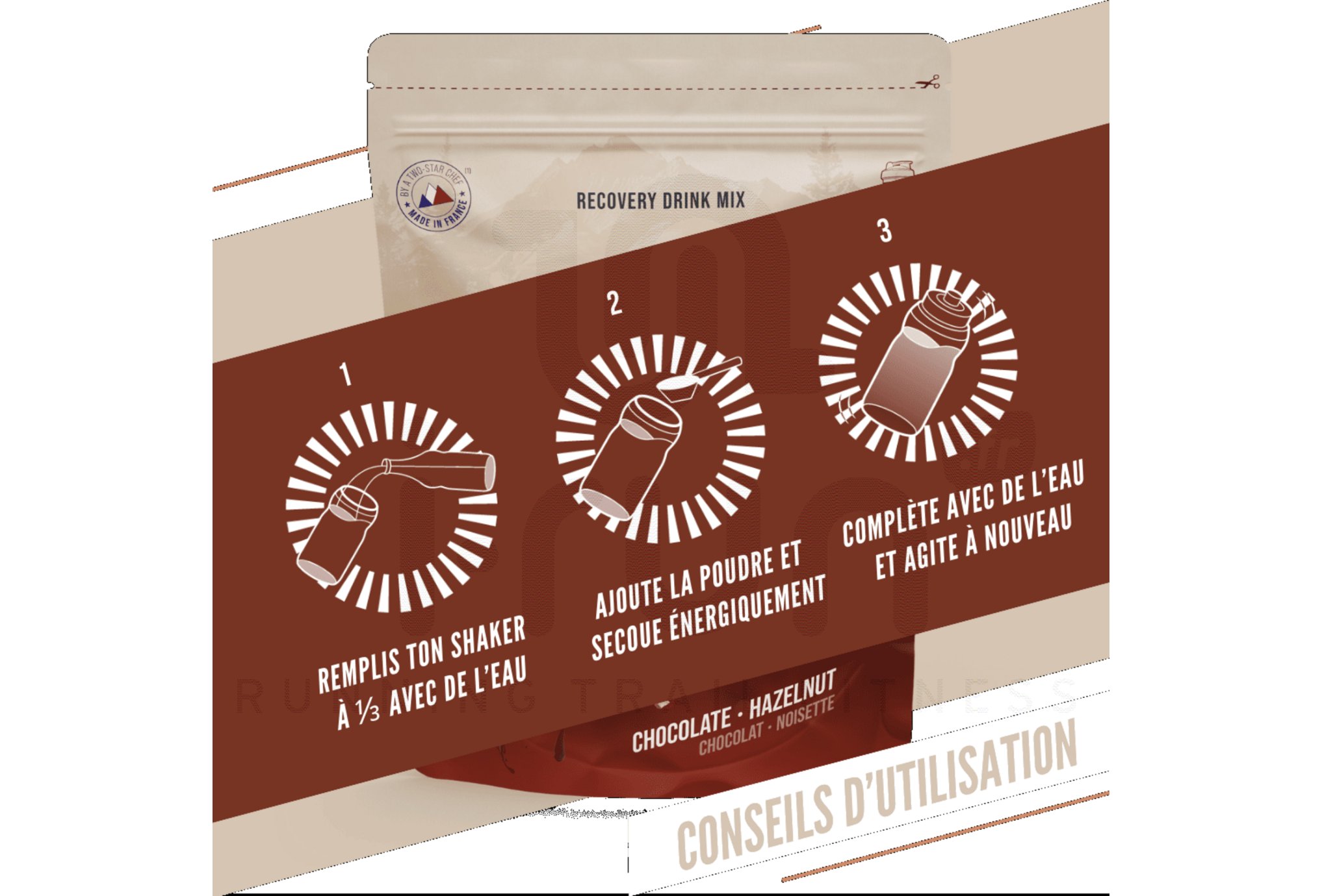 Baouw Bevanda di Recupero Chocolat - Nocciola