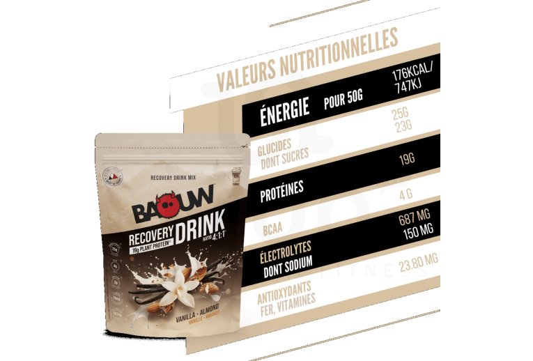 Baouw Recovery Drink Vanilla - Almond