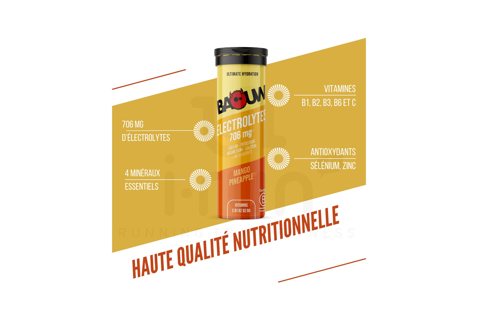 Baouw Electrolytes Mango - Pineapple