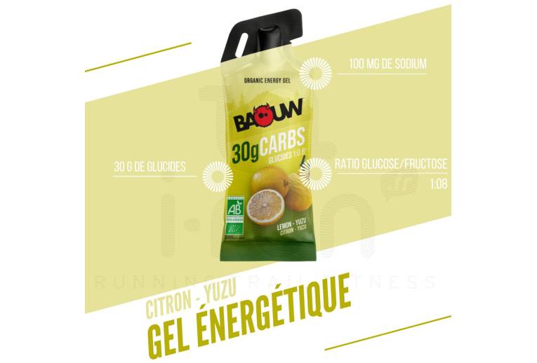 Baouw Energiegel sticks Citroen - Yuzu