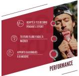 Baouw Stick di gel energetico Framboise - Melograno