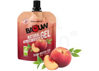 Gel naturel bio - Pêche - Thé matcha