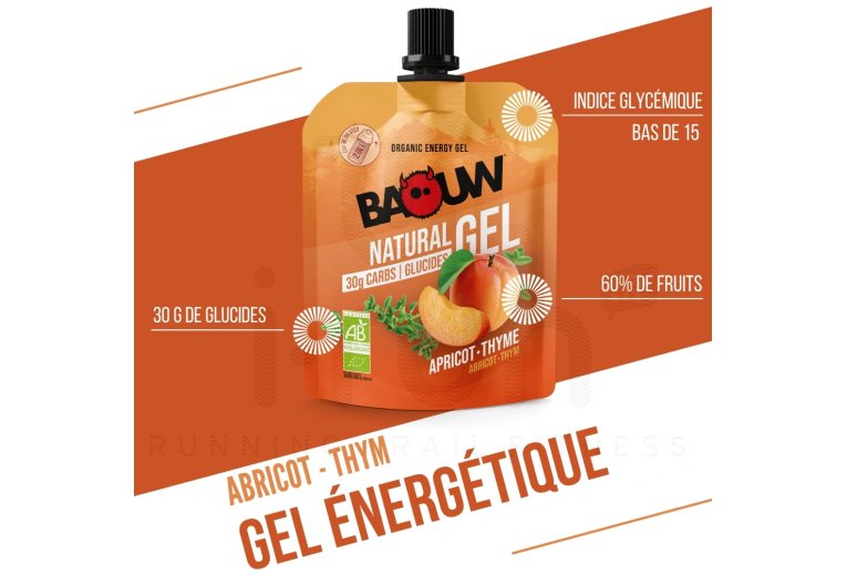 Baouw Organic natural gel - Apricot - Thyme