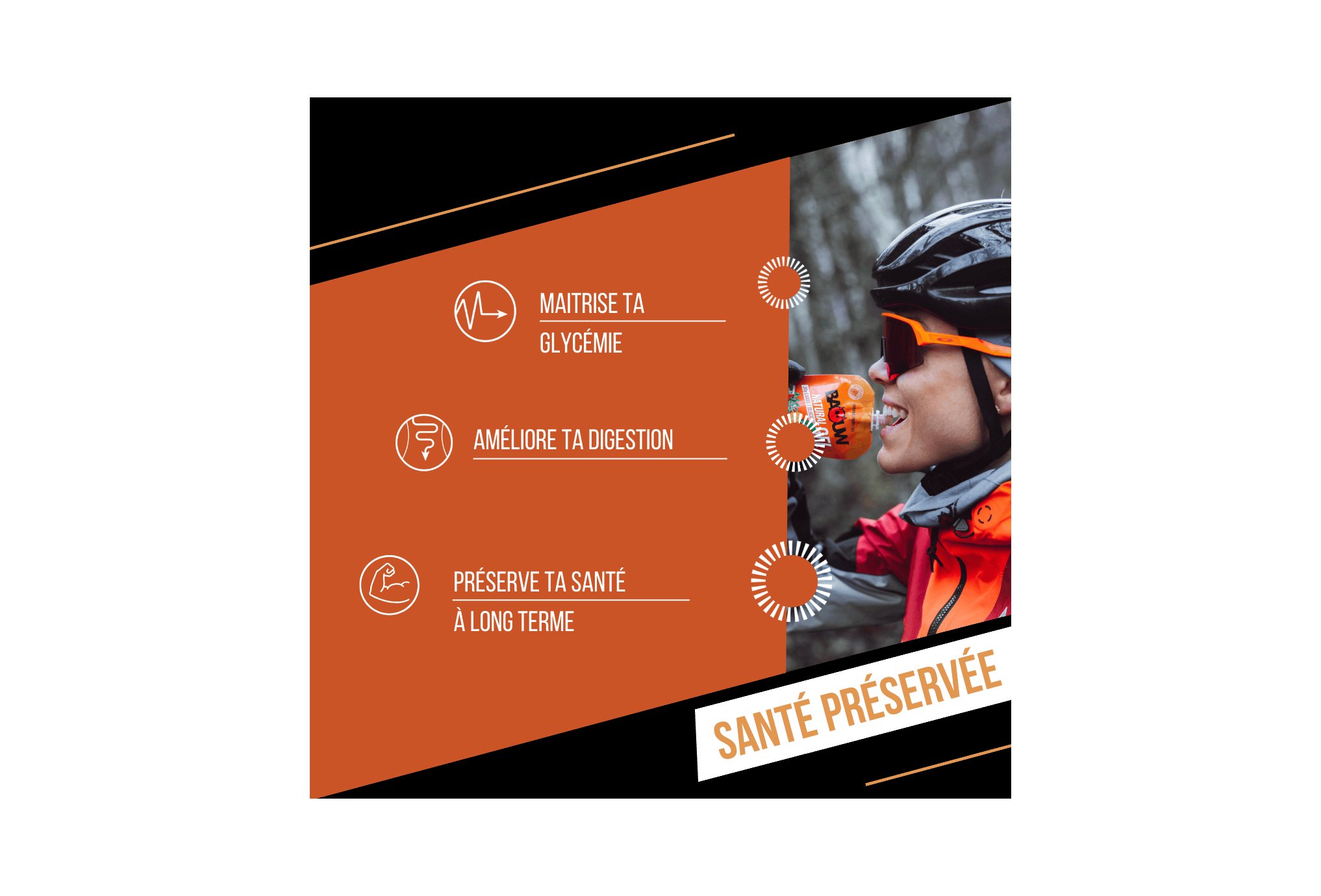 Baouw Organic natural gel - Apricot - Thyme