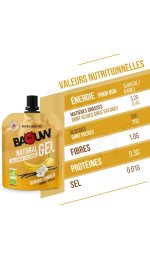 Baouw Gel naturel bio - Banane - Vanille