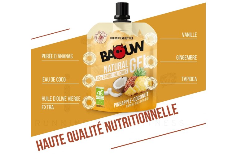 Baouw Bio-Naturgel Ananas - Kokosnuss