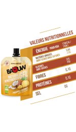 Baouw Gel naturel bio Ananas - Noix de coco