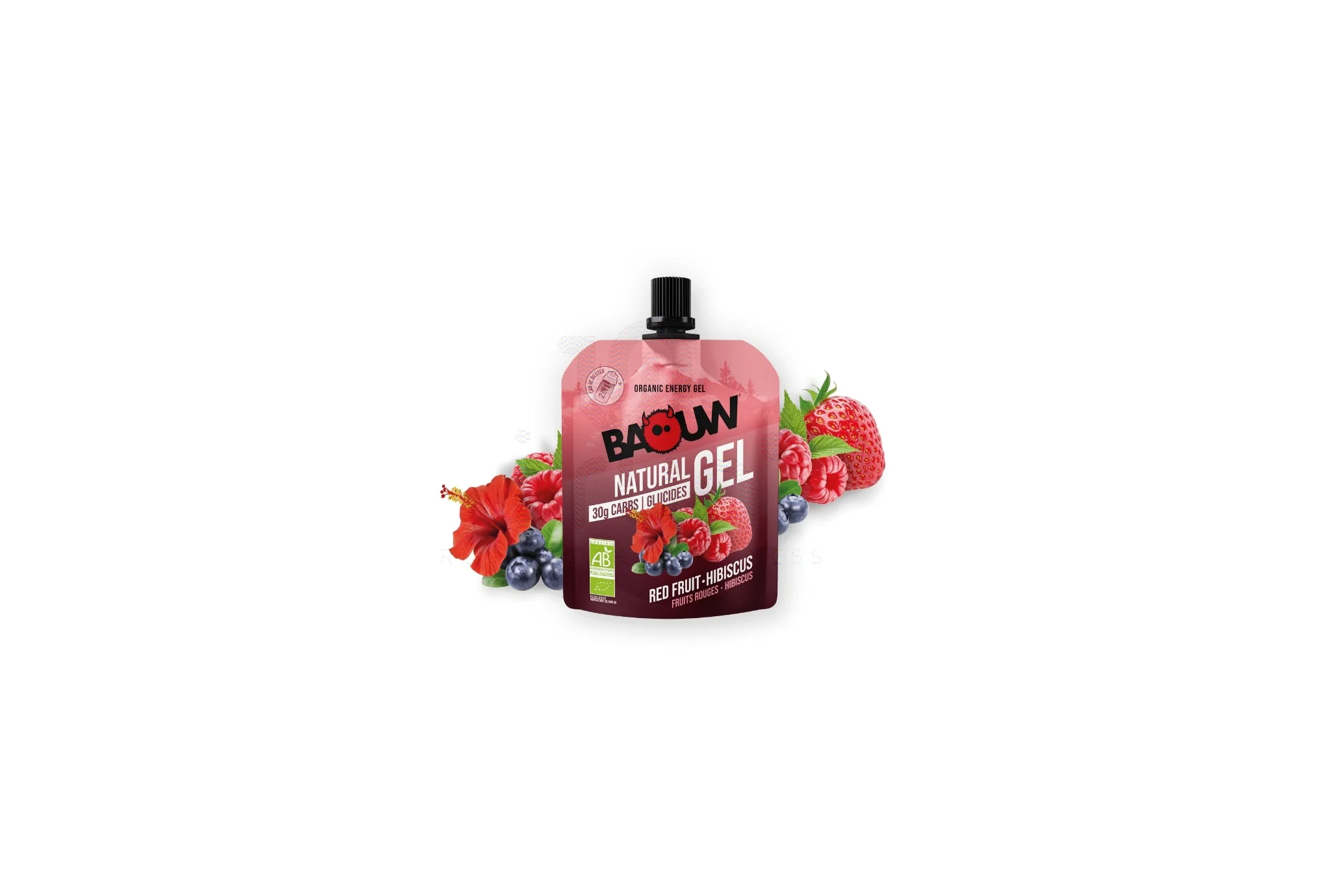 Gel Baouw bio fruits rouges hibiscus