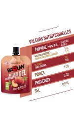 Baouw Gel naturel bio - P�che - Th� matcha