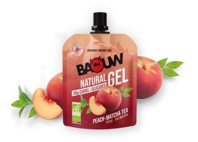 Gel naturel bio - Pêche - Thé matcha
