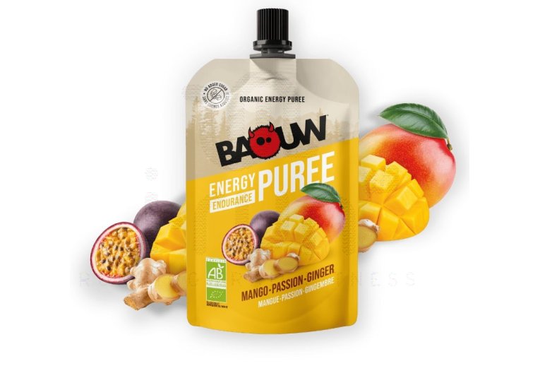 Baouw Pur�e �nerg�tique Bio Mangue - Passion - Gingembre