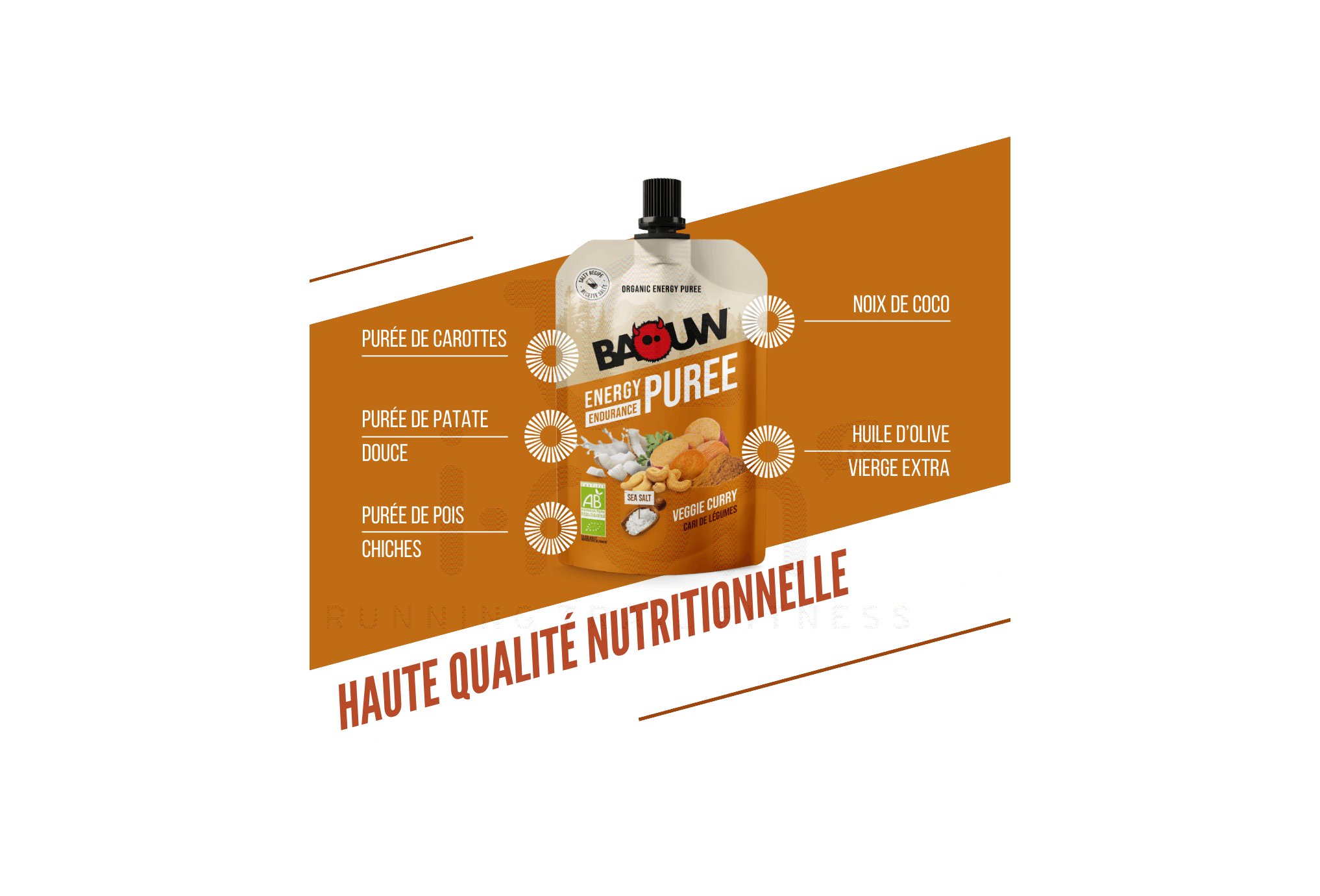 Baouw Organic Energy Puree Vegetable curry