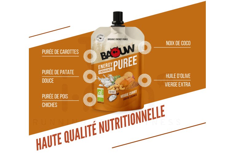 Baouw Organic Energy Puree Vegetable curry