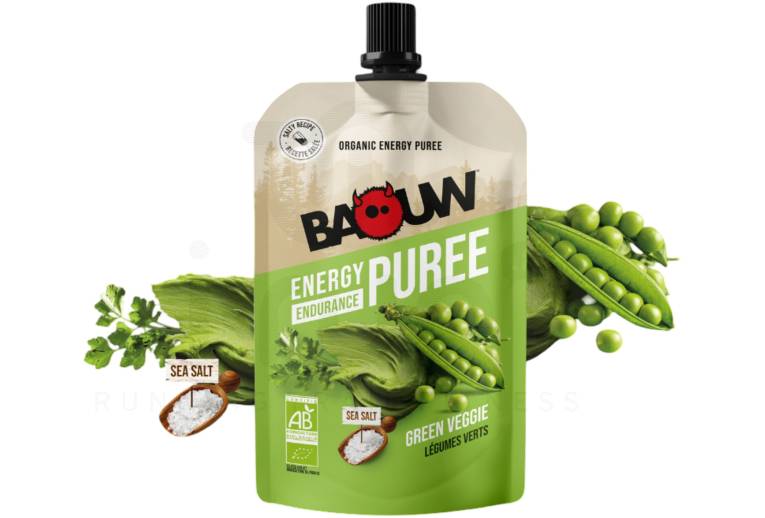 Baouw Pur�e nutritionnelle bio - Petit pois - C�leri - Coriandre 