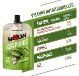 Baouw Pur�e nutritionnelle bio - Petit pois - C�leri - Coriandre