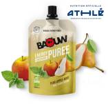 Baouw Pur�e nutritionnelle bio - Poire - Pomme - Menthe