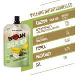 Baouw Pur?e nutritionnelle bio - Banane - Kiwi - Vanille
