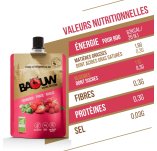 Baouw Pur�e nutritionnelle bio - Framboise - Fraise - Basilic