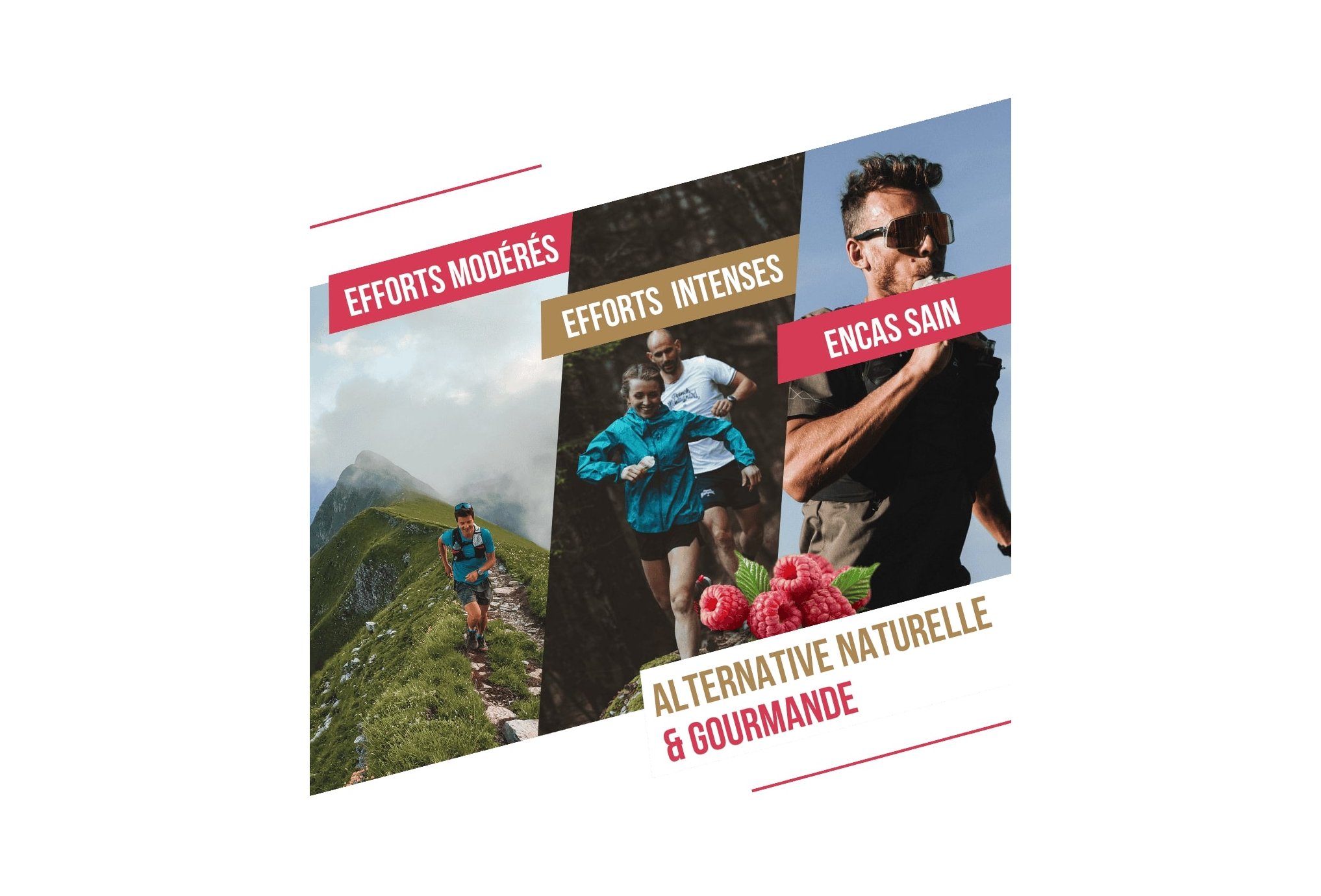 Baouw Pur?e nutritionnelle bio - Framboise - Fraise - Basilic