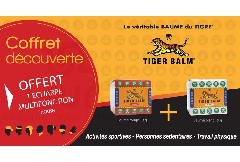 Baume du Tigre Coffret Baume blanc + Baume rouge + Tour de cou 