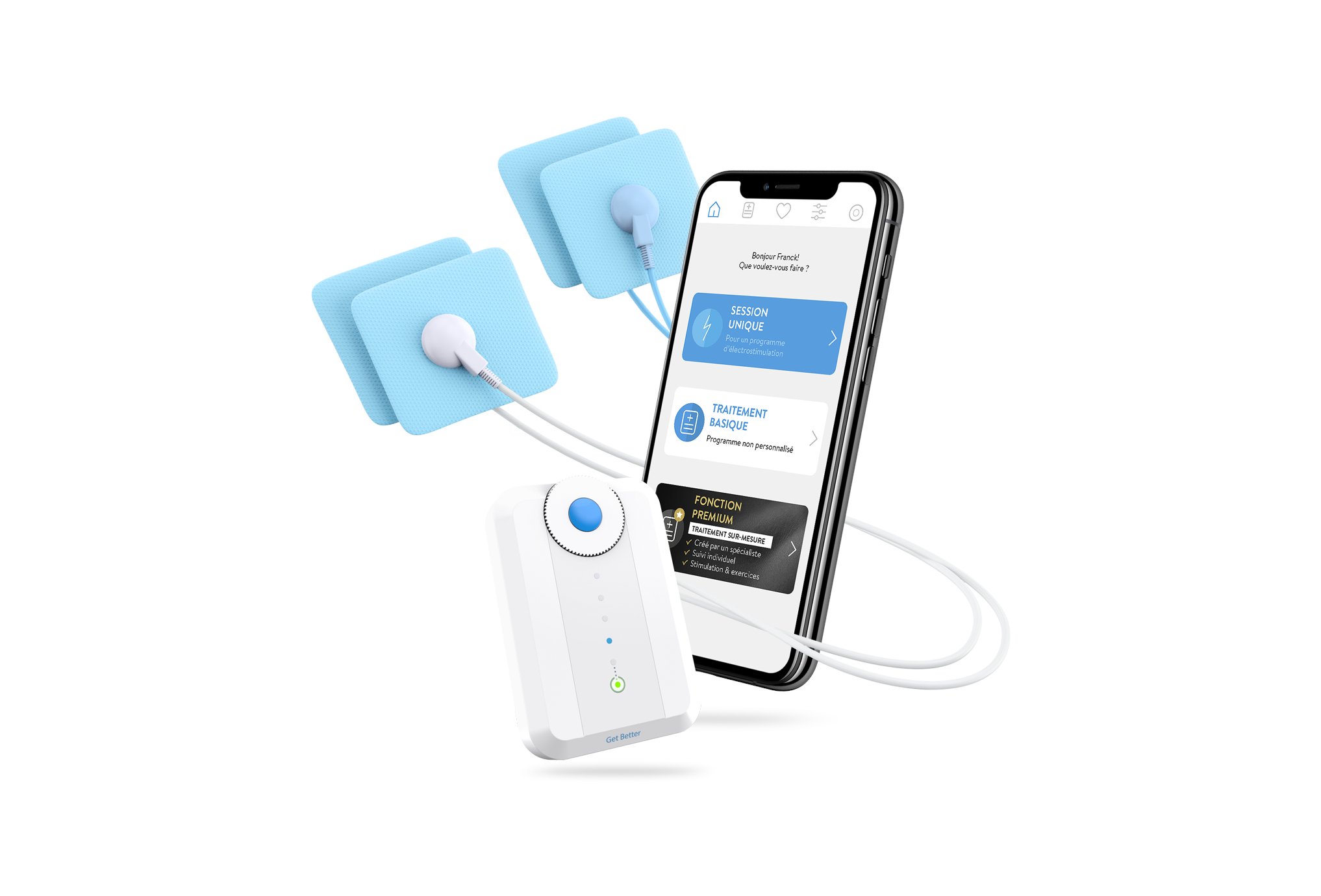 Bluetens Electroestimulador