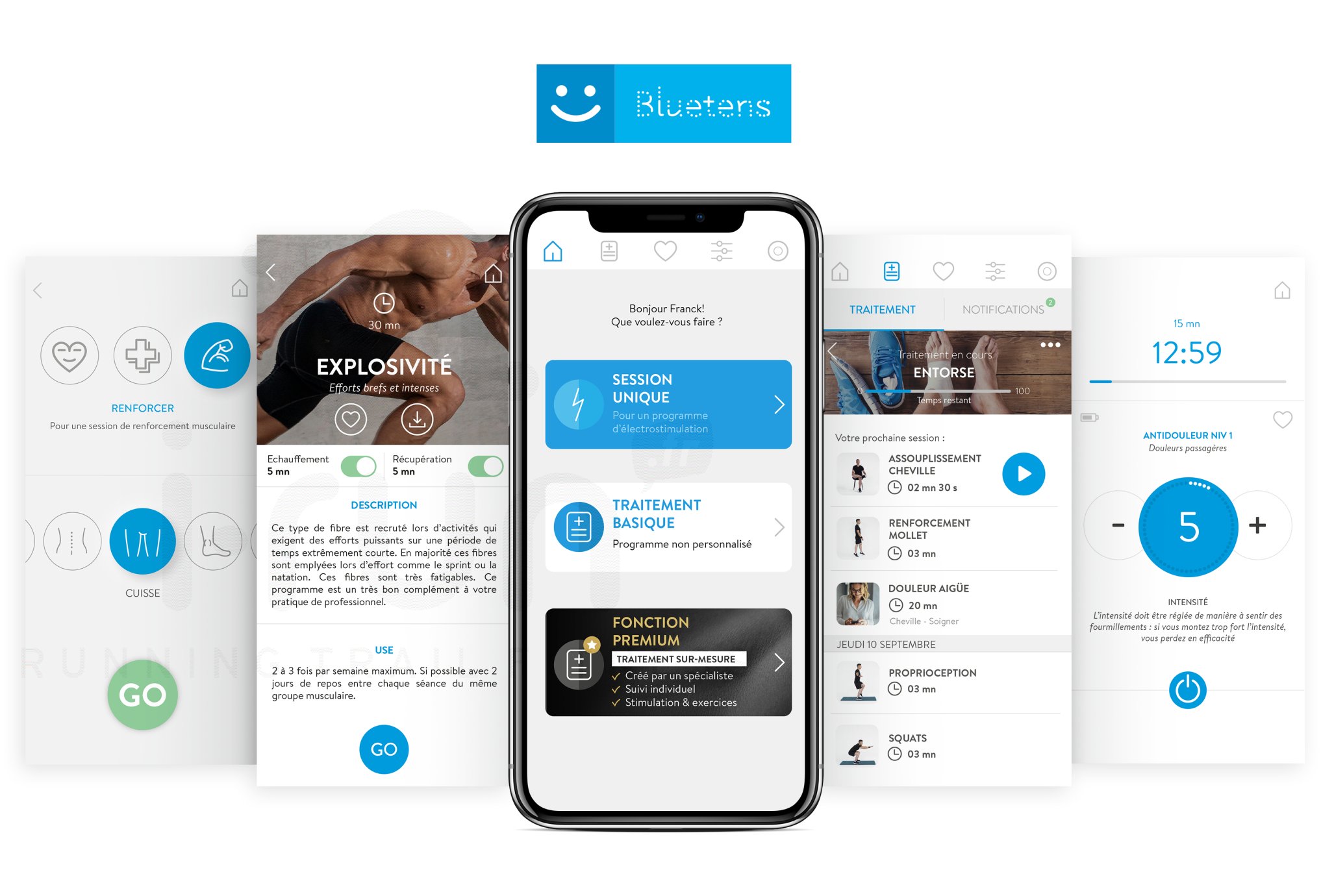 Bluetens Electroestimulador