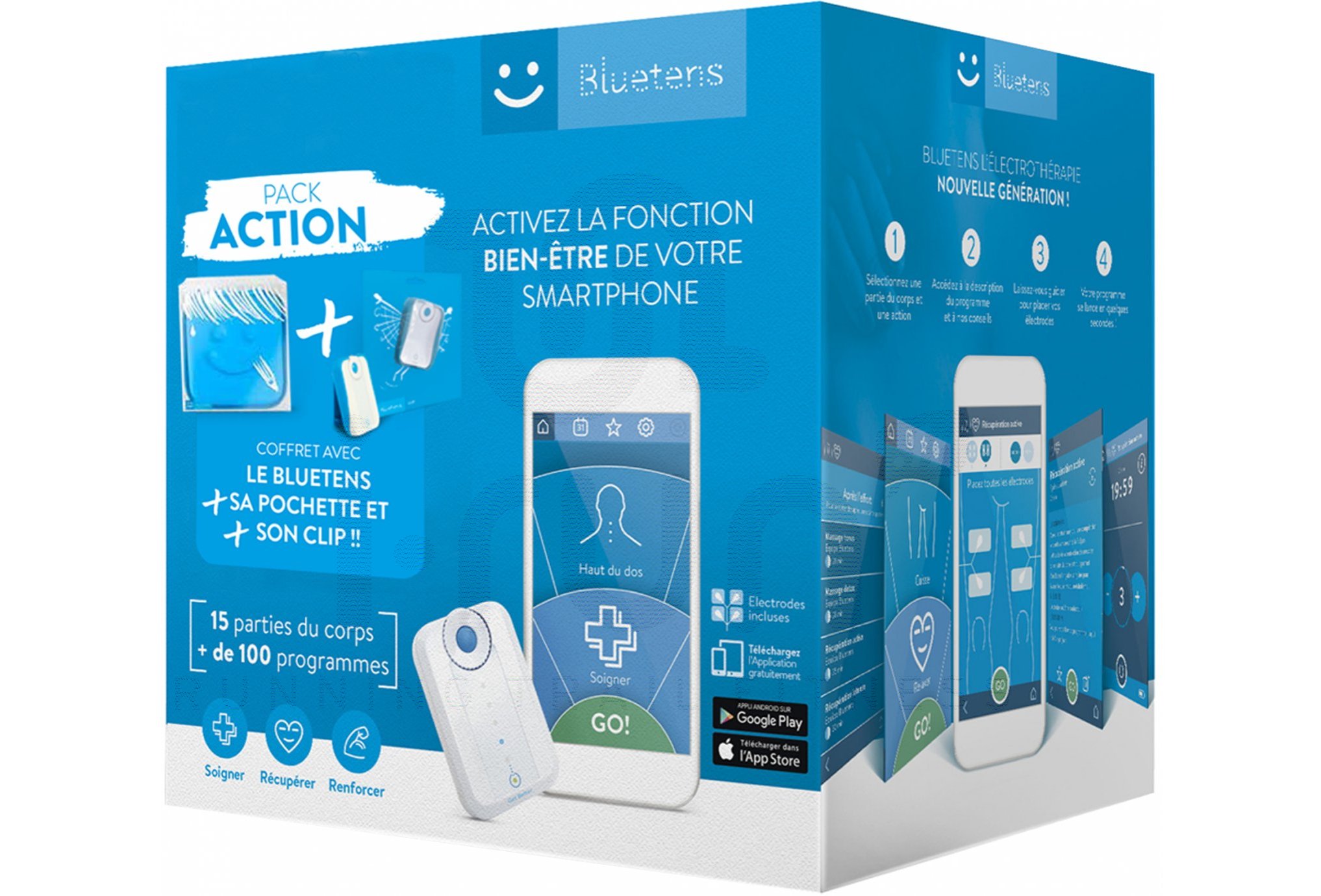 Bluetens Pack Action y soporte sin cable gratis