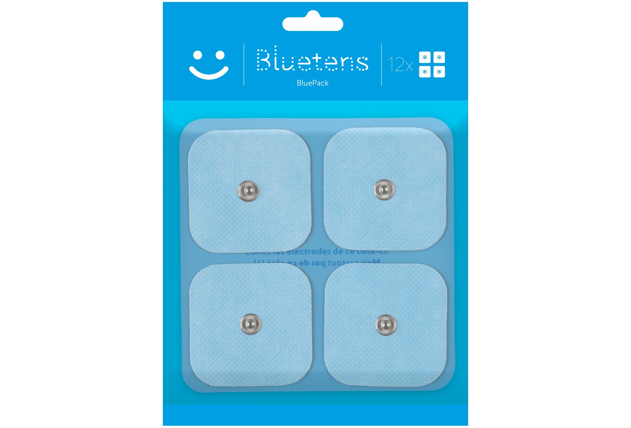 Bluetens Pack de 12 électrodes Electrostimulateur