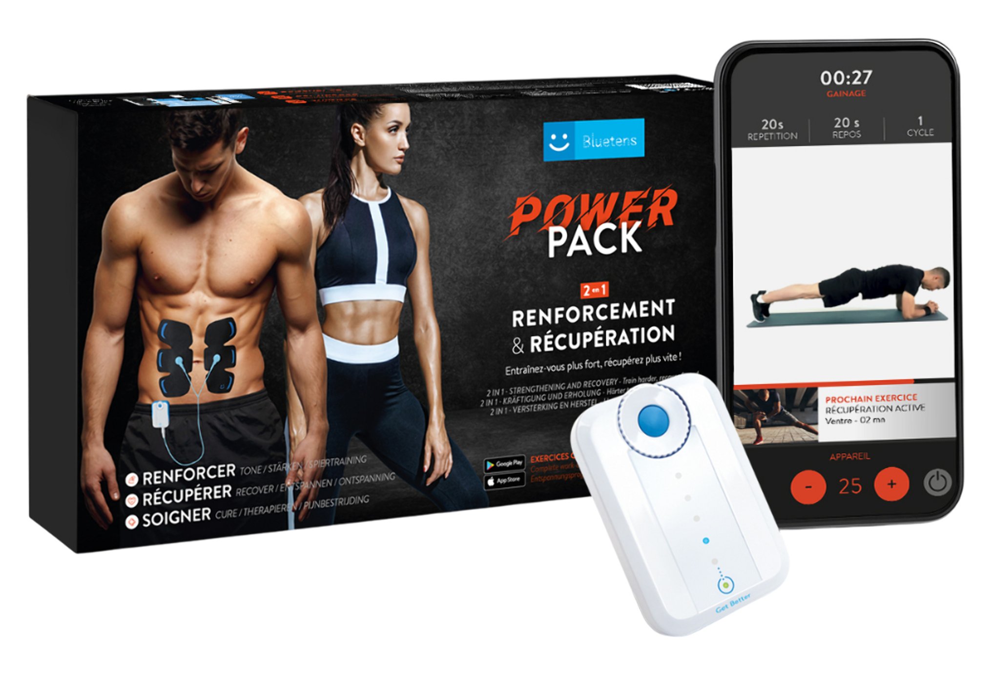 Bluetens electroestimulador Power Pack