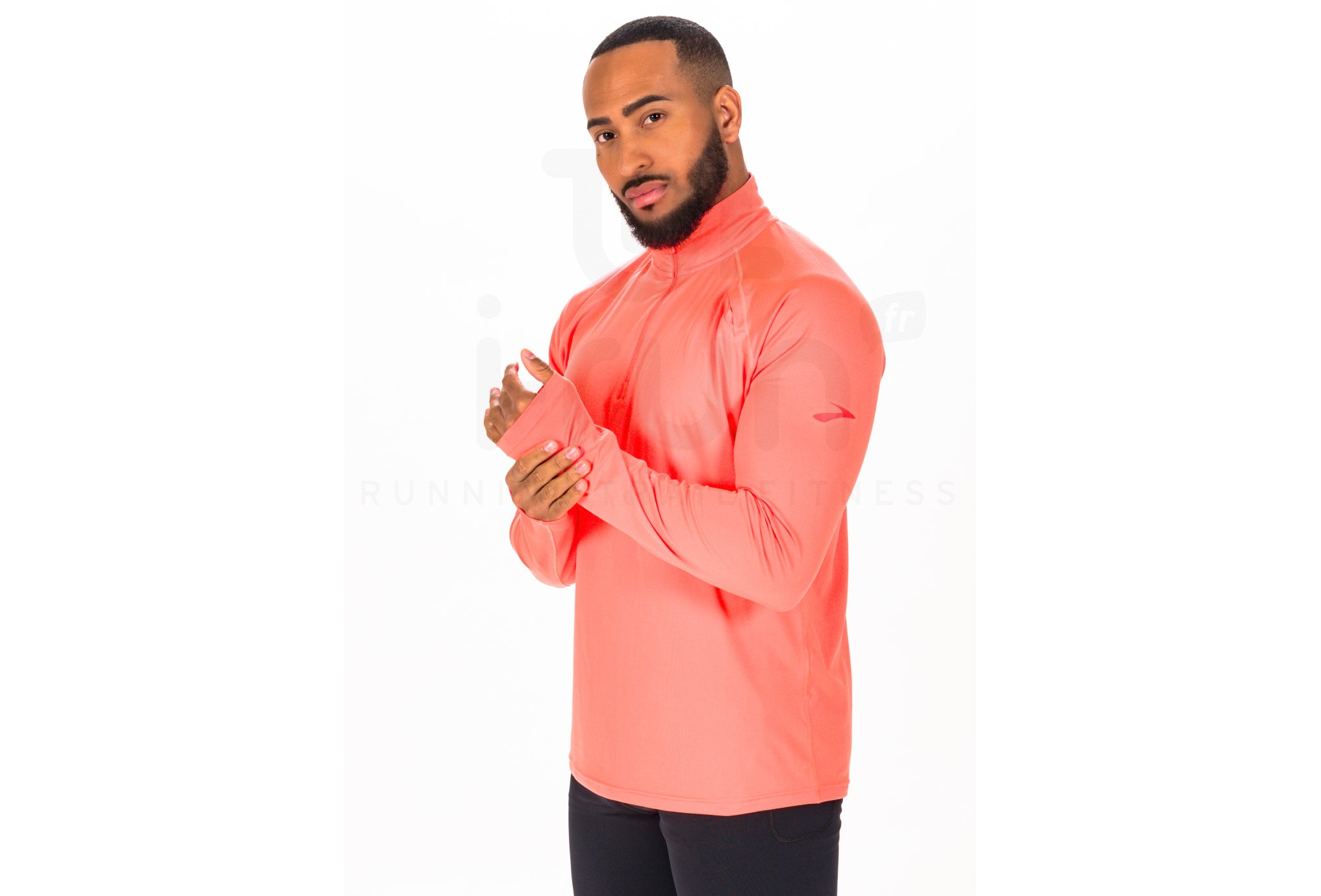 Brooks camiseta manga larga Dash 1/2 Zip
