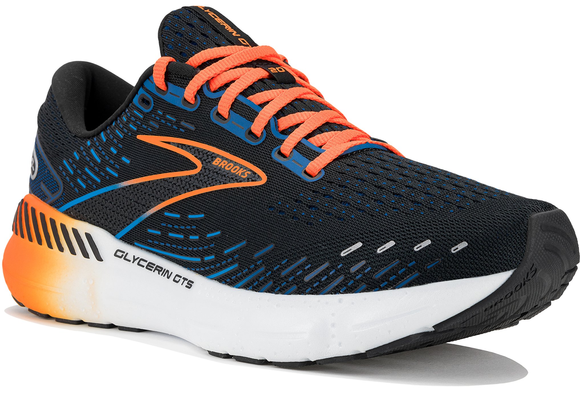 Brooks Glycerin GTS 20 M Chaussures homme déstockage