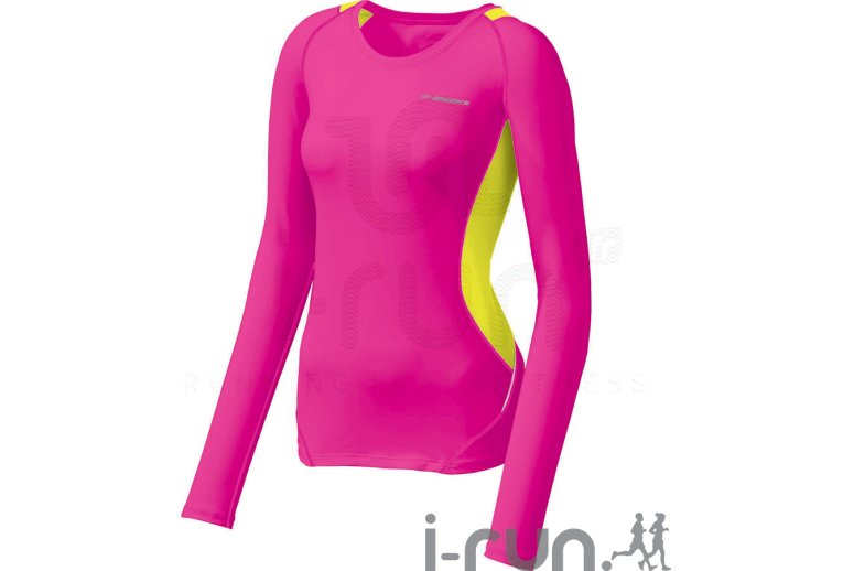 Brooks Tee-shirt Nightlife Equilibrium LS W 