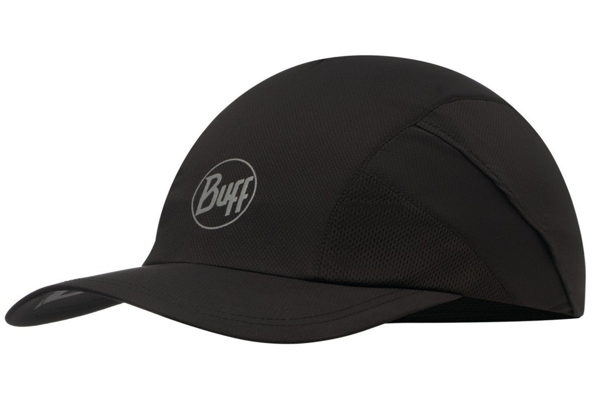 Buff Pro Run Cap R-Solid Black