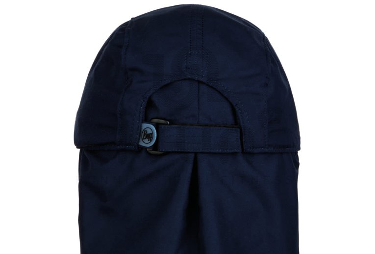 Buff Bimini Cap Solid Night Blue 