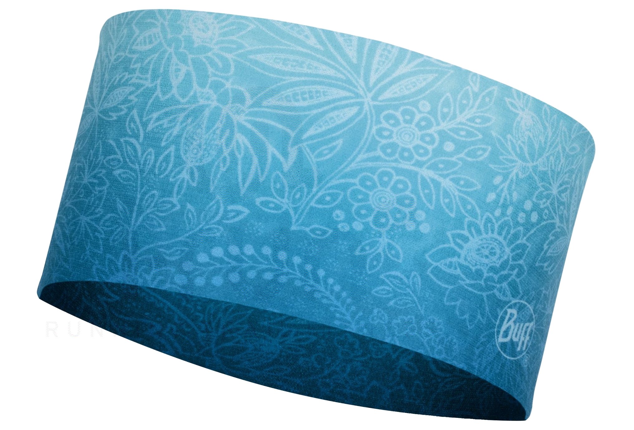 Buff cinta para el pelo Coolnet UV+ Headband Blossom Turquoise