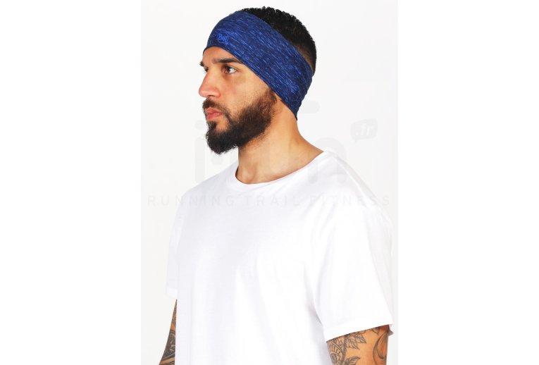 Buff Coolnet UV+ Headband Navy HTR 