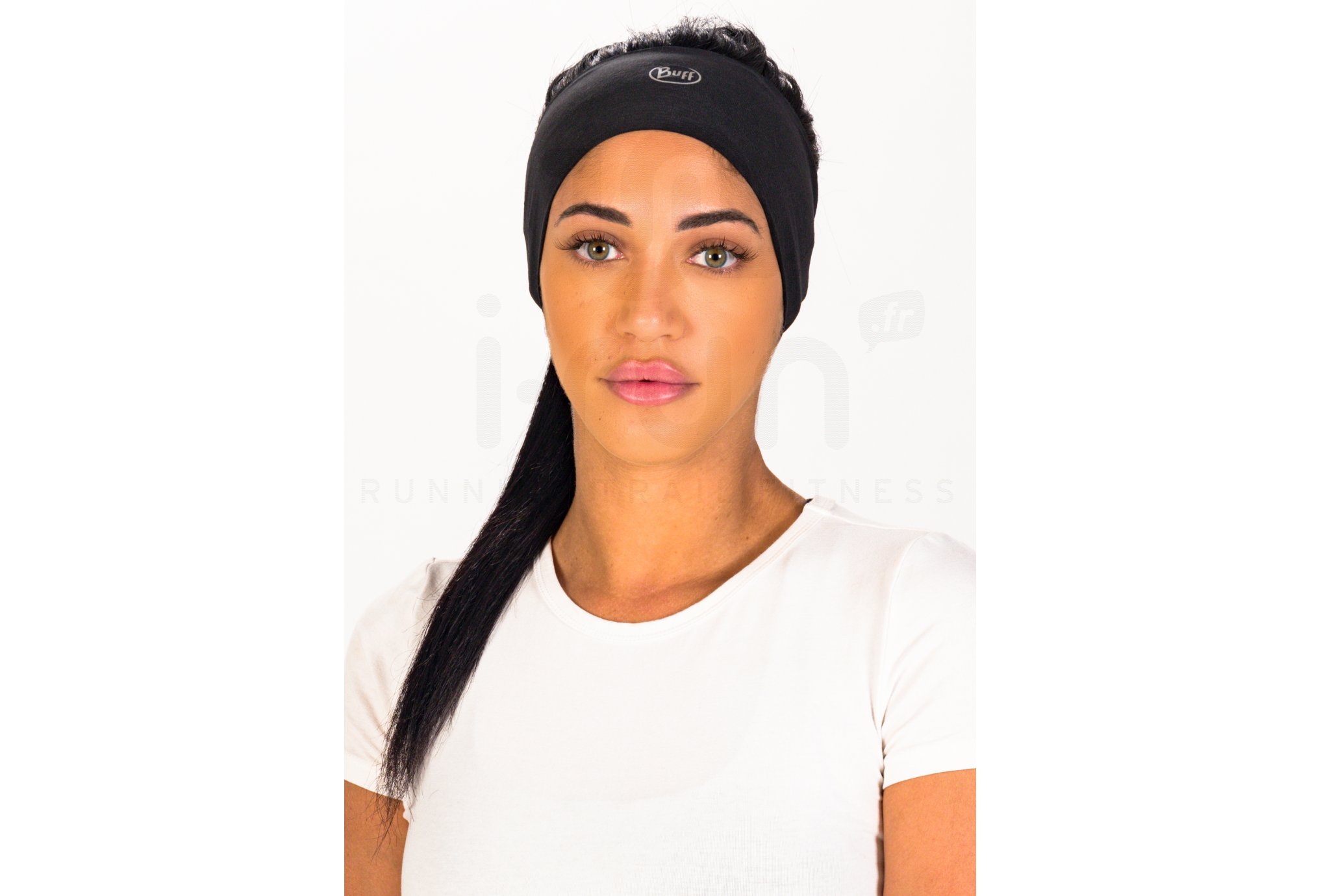 Buff Coolnet UV+ Headband Solid Black