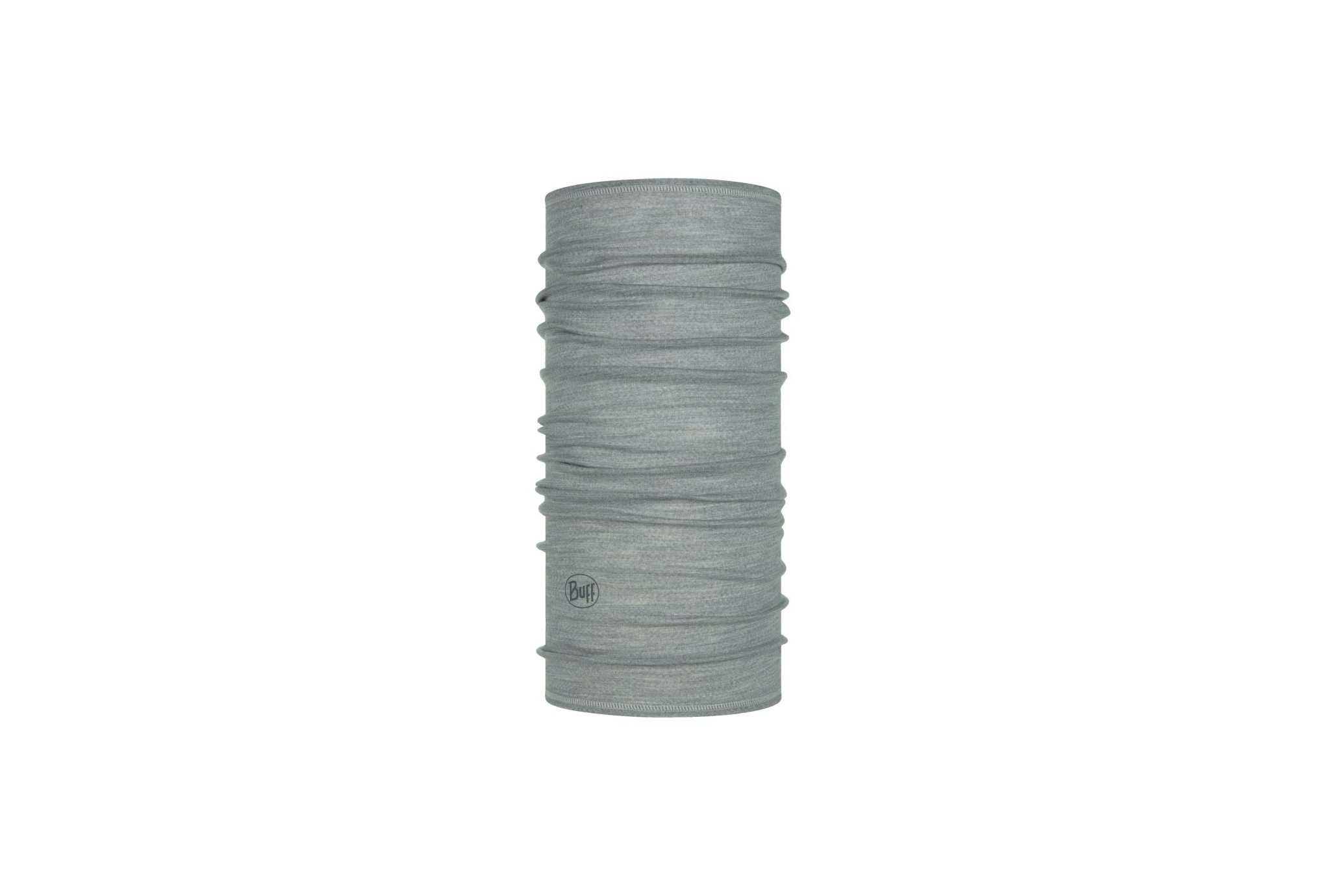 Buff Lightweight Merino Wool Solid Light Grey Tours de cou